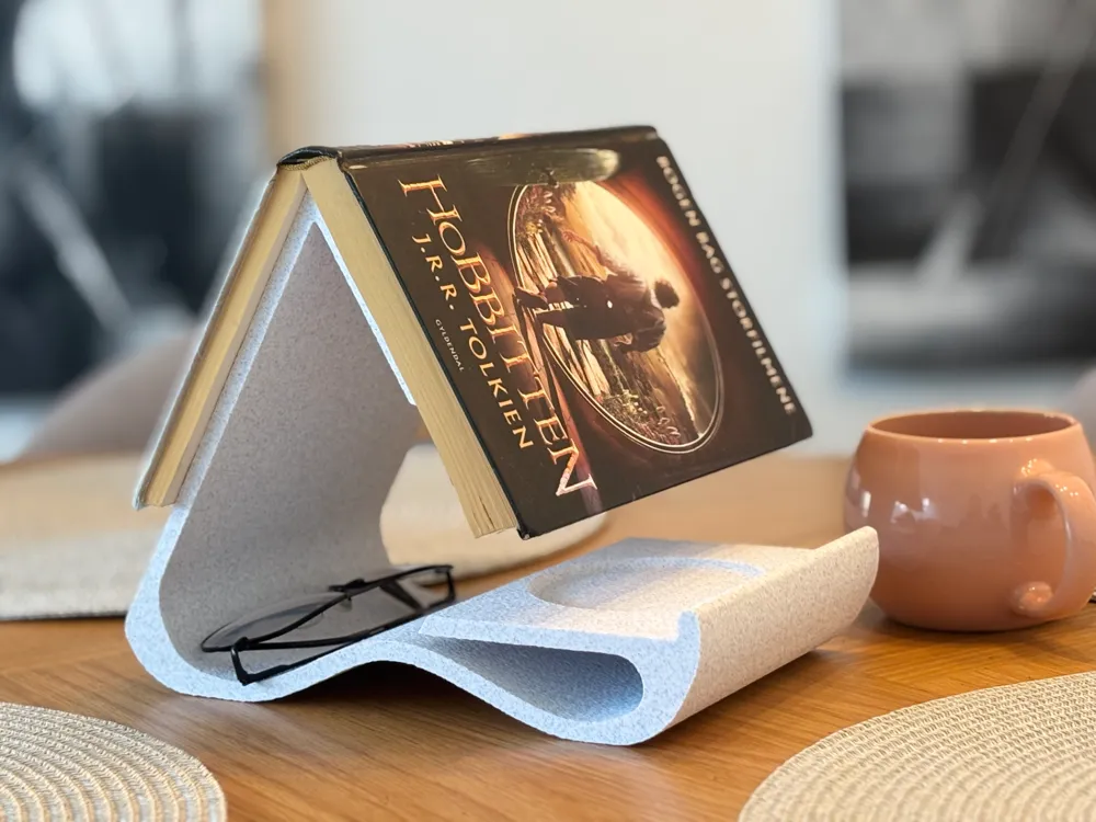 Waves Book Stand/Rest/Nook